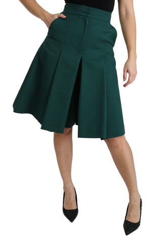 Elegant High Waist Knee Length Skirt - Luxury for You