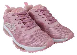 Chic Powder Pink High-craft Sneakers - Luxury for You