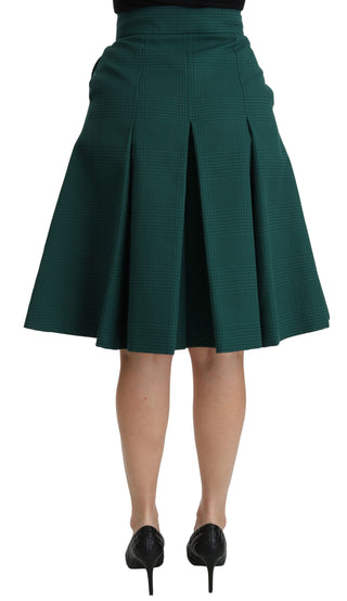 Elegant High Waist Knee Length Skirt - Luxury for You