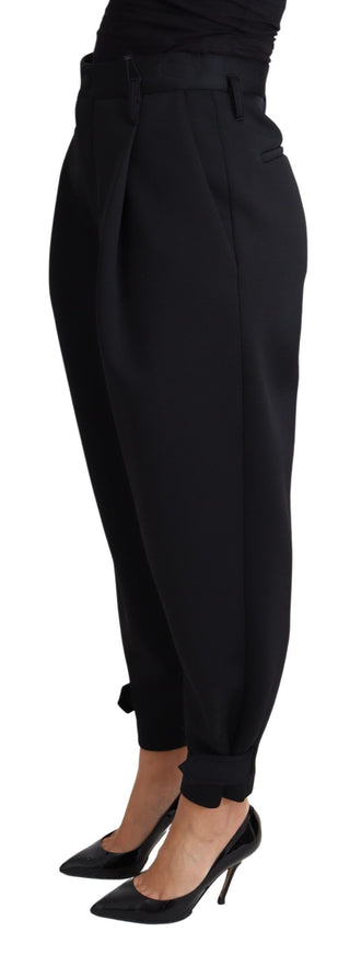 Elegant High-waist Cropped Trousers - Luxury for You