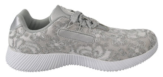 Silver Gleam Runner Joice Sneakers - Luxury for You