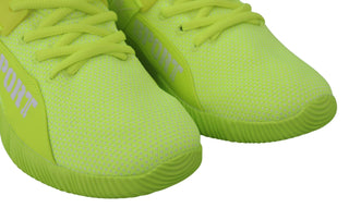 Electrify Your Step With Yellow Carter Sport Sneakers - Luxury for You