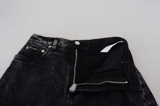 Elegant Black Denim Pants