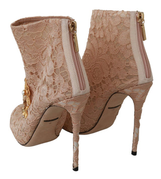 Elegant Lace Stilettos With Crystal Accents - Luxury for You