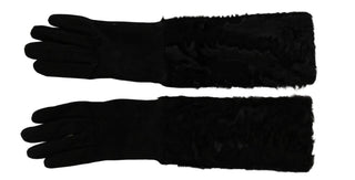 Elegant Elbow Length Suede Gloves - Luxury for You