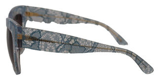 Elegant Lace-trimmed Gradient Sunglasses