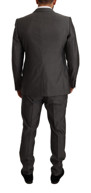 Elegant Martini Slim-fit Wool Silk Suit - Luxury for You