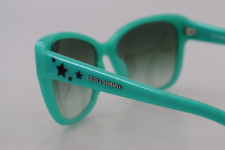 Enigmatic Star-patterned Square Sunglasses