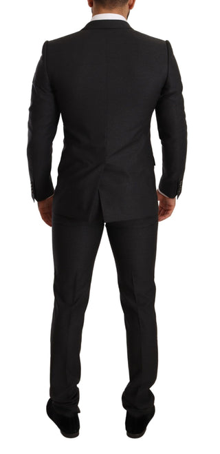 Elegant Gray Martini Wool Suit - Luxury for You