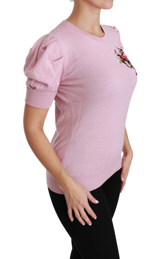 Elegant Embroidered Virgin Wool Blouse - Luxury for You