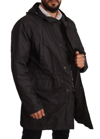 Elegant Black Hooded Blouson Jacket - Luxury for You