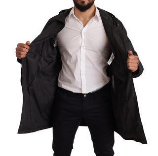 Elegant Black Hooded Blouson Jacket - Luxury for You