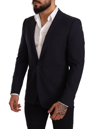 Elegant Navy Martini Blazer By Renowned Tailors - Luxury for You