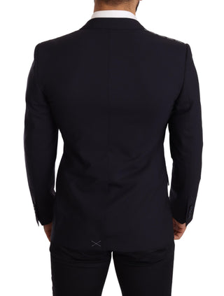 Elegant Navy Martini Blazer By Renowned Tailors - Luxury for You