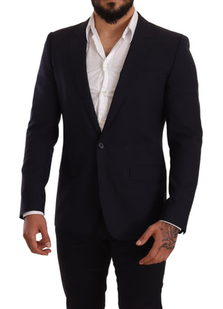 Elegant Navy Martini Blazer By Renowned Tailors - Luxury for You