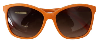 Chic Orange Round Sunglasses For Women