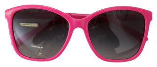 Elegant Pink Round Sunglasses For Women