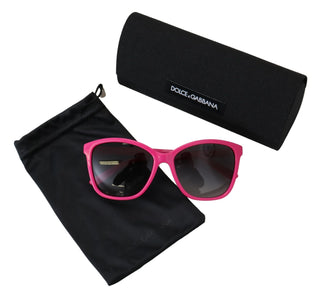 Elegant Pink Round Sunglasses For Women