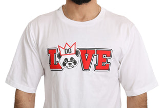 Panda Love Slim Fit Crewneck Tee - Luxury for You