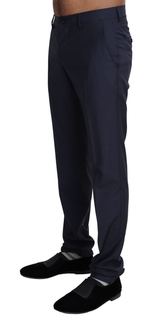 Elegant Slim Fit Wool Blend Dress Pants - Luxury for You