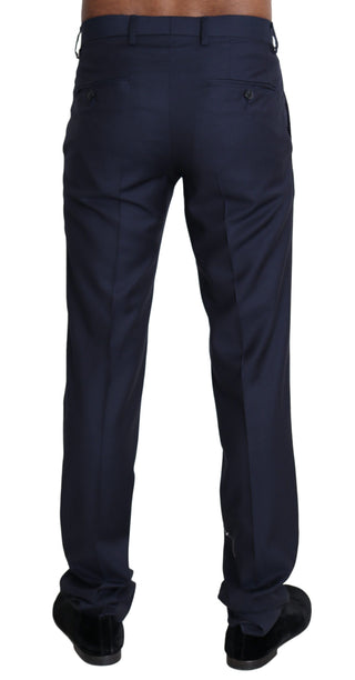 Elegant Slim Fit Wool Blend Dress Pants - Luxury for You