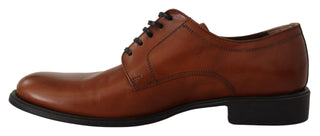 Elegant Brown Derby Formal Shoes - Luxury for You