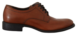 Elegant Brown Derby Formal Shoes - Luxury for You