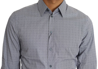 Sicilia Slim Fit Polka Dot Cotton Blend Shirt - Luxury for You