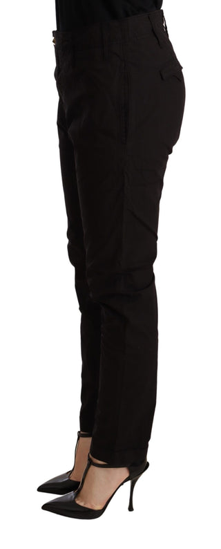 Elegant Black Baggy Cotton Pants - Luxury for You