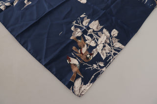 Elegant Silk Square Scarf For Men