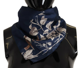 Elegant Silk Square Scarf For Men