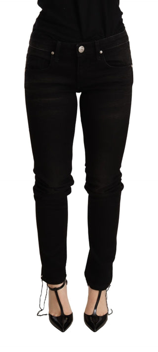 Elegant Slim Fit Black Denim - Luxury for You