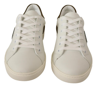 Chic White Leather Sneakers For Men - Luxury for You