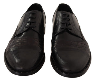 Elegant Black Derby Oxford Wingtips - Luxury for You