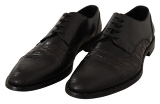 Elegant Black Derby Oxford Wingtips - Luxury for You