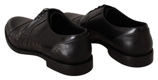 Elegant Black Derby Oxford Wingtips - Luxury for You