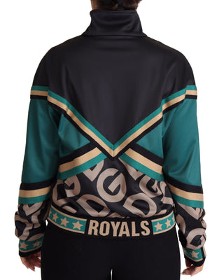 Chic Multicolor Track Jacket With Logo Mania - Luxury for You