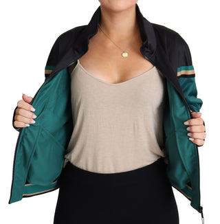 Chic Multicolor Track Jacket With Logo Mania - Luxury for You