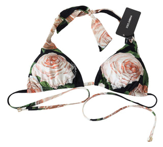 Elegant Floral Print Bikini Top - Luxury for You