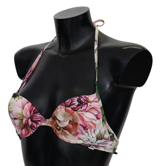 Floral Elegance Elastic Bikini Top - Luxury for You