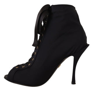 Elegant Ankle Open Toe Heel Boots - Luxury for You