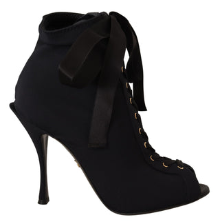 Elegant Ankle Open Toe Heel Boots - Luxury for You