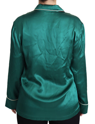 Elegant Silk Pajama Lounge Shirt - Luxury for You