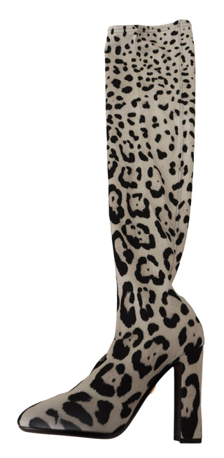 Chic Leopard High-heel Over-knee Boots - Luxury for You