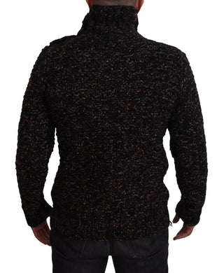 Elegant Turtleneck Sweater In Luxurious Wool Blend