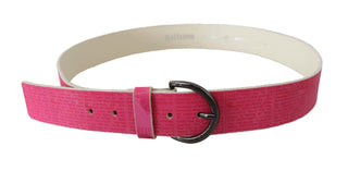 Elegant Pink Leather Fashion Belt - Luxury for You