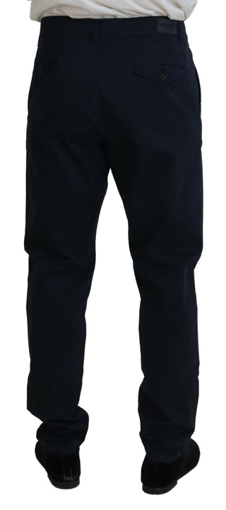 Elegant Dress Chinos In Blue