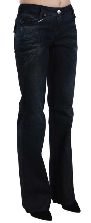 Chic Mid Waist Straight Denim Pants - Luxury for You