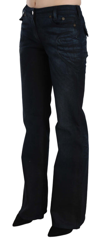 Chic Mid Waist Straight Denim Pants - Luxury for You