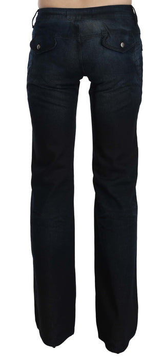 Chic Mid Waist Straight Denim Pants - Luxury for You